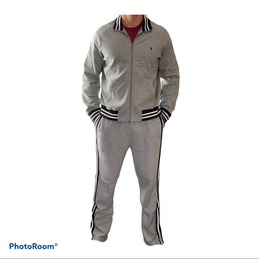 Men’s Polo Ralph Lauren tracksuit, gray, size L/XL